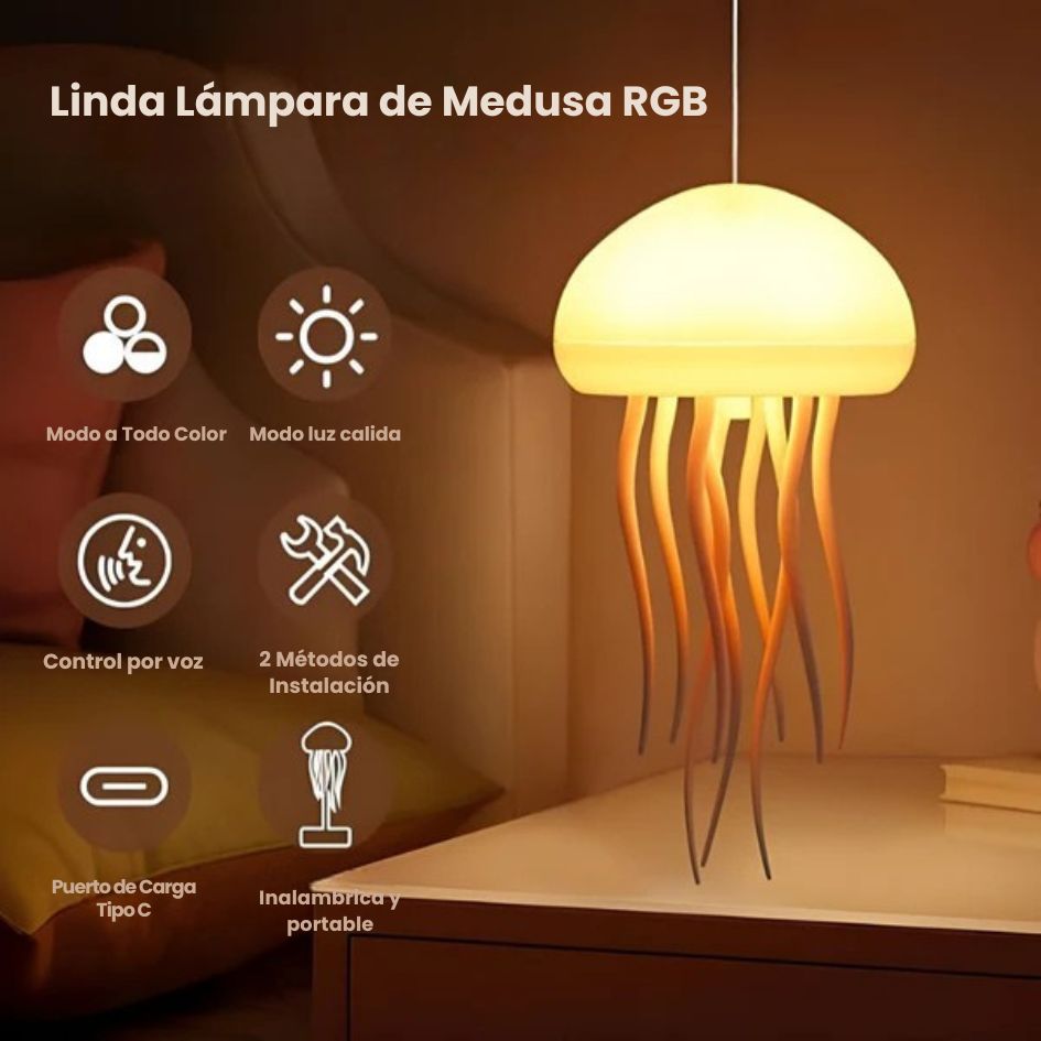 JellyLamp® - Lampara de Medusa