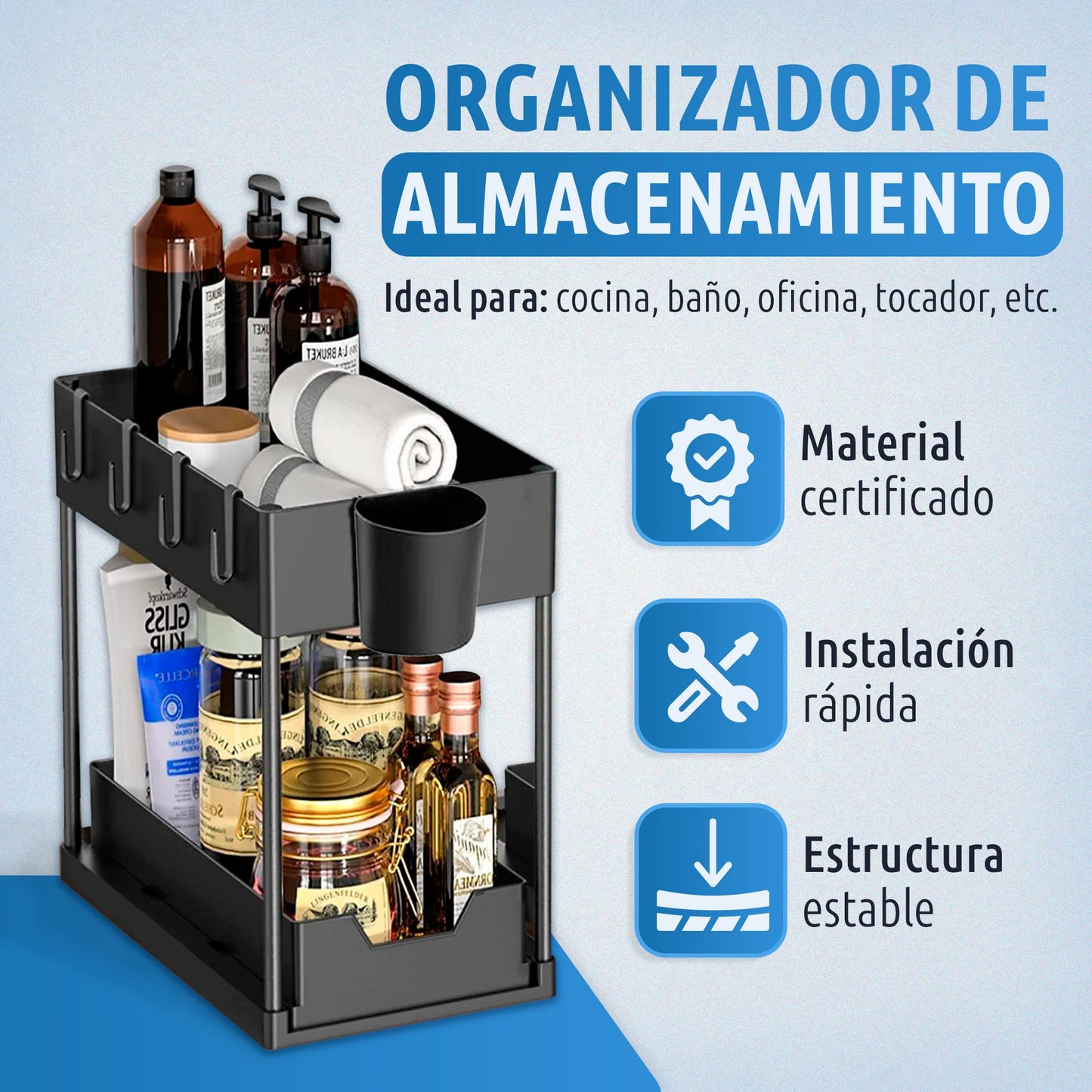 Pack x 2 Organizadores Cocina