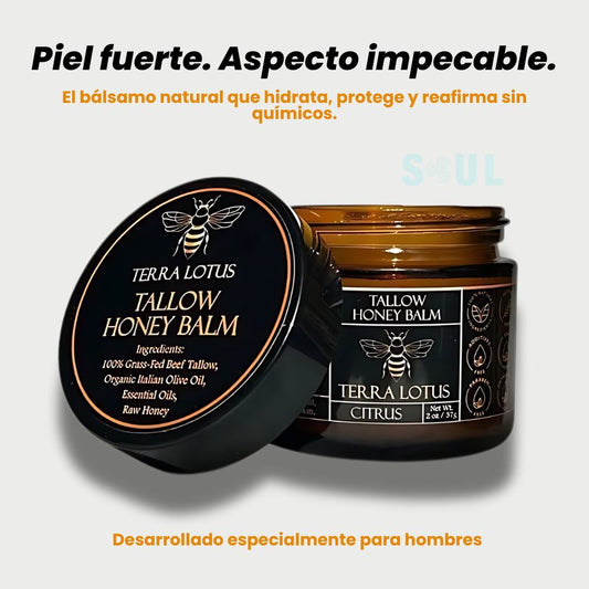 Terra - Bálsamo Orgánico de Sebo de Res y Miel