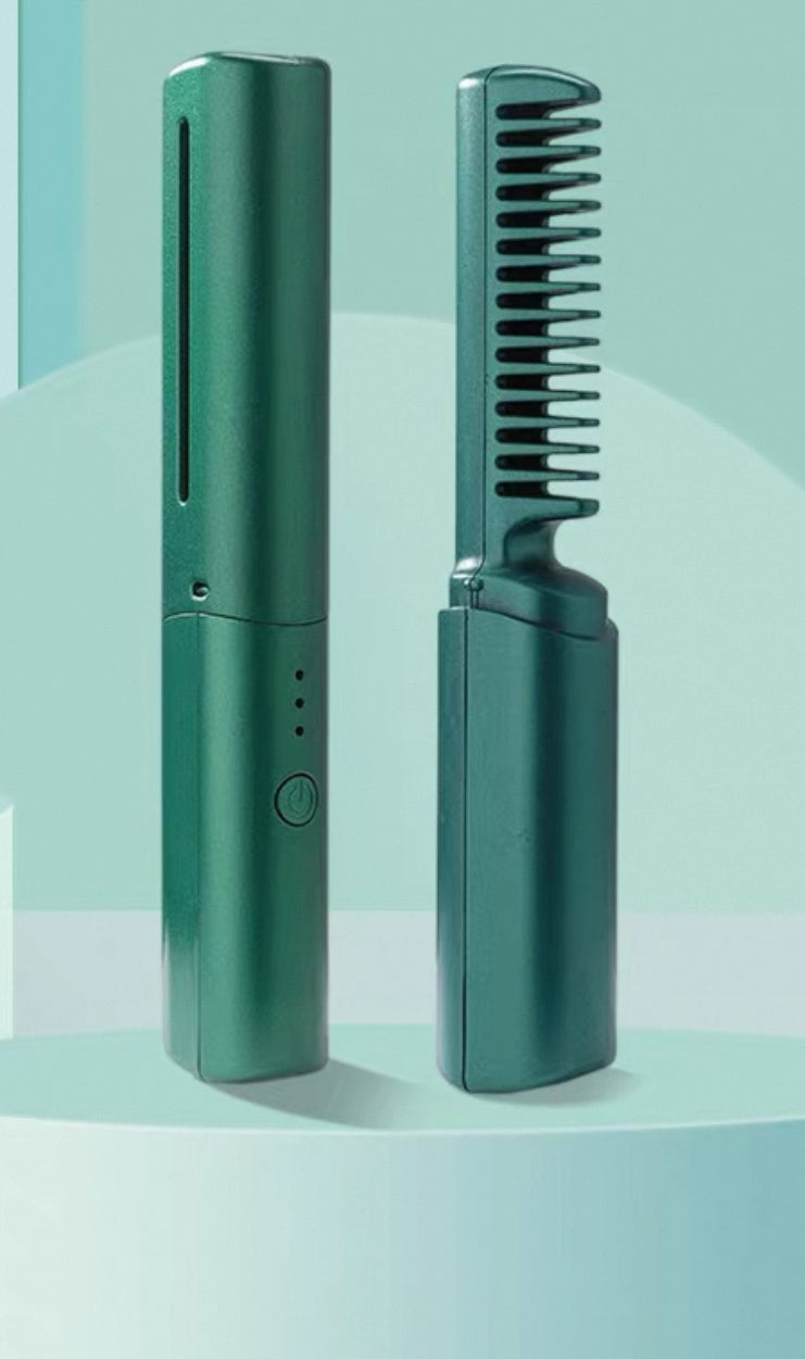 GlamBrush® - Mini Peine Plancha Portatil