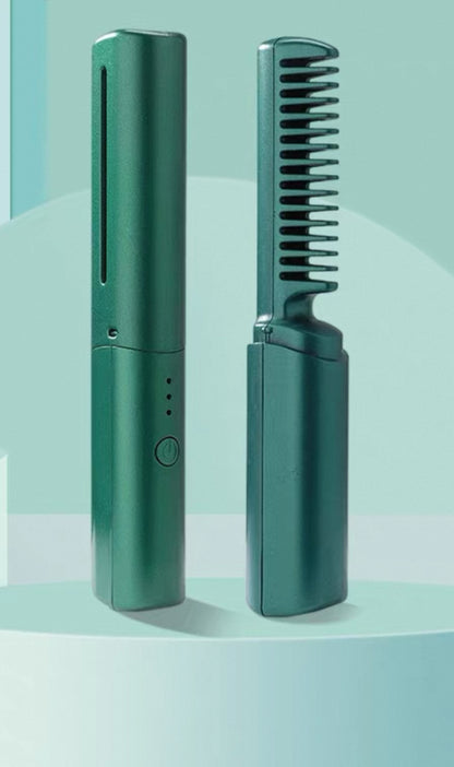 GlamBrush® - Mini Peine Plancha Portatil