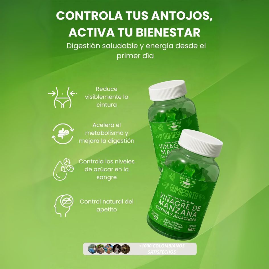 Gumieskits – Evoca energía, salud y un “brillo” interno.