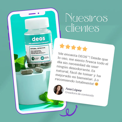 Desodorante corporal | Elimina olores de pies a cabeza 2x1