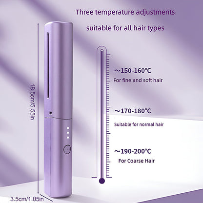 GlamBrush® - Mini Peine Plancha Portatil