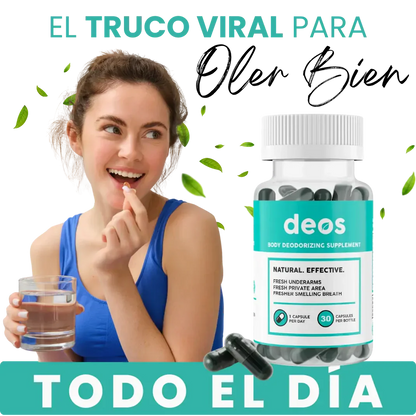 Desodorante corporal | Elimina olores de pies a cabeza 2x1