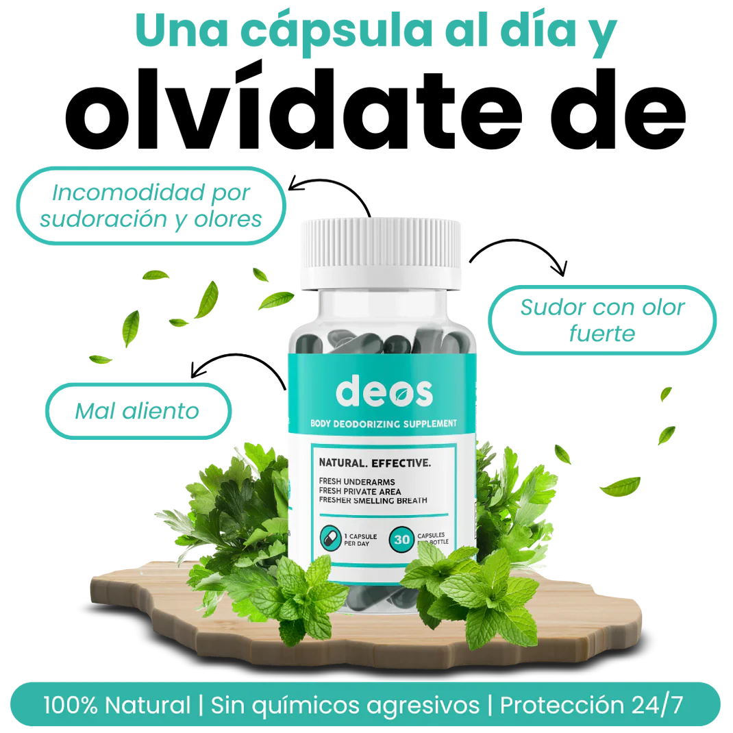 Desodorante corporal | Elimina olores de pies a cabeza 2x1